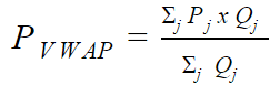 VWAP formula 2